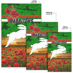 south-sydney-rabbitohs-anzac-2022-area-rug-poppy-flowers-vibes-green
