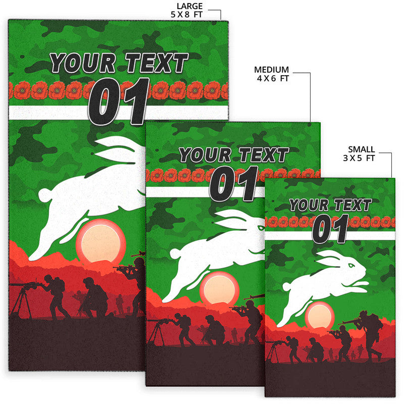 custom-personalised-south-sydney-rabbitohs-anzac-2022-area-rug-simple-style-green