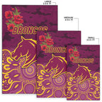 brisbane-broncos-anzac-2022-area-rug-indigenous-vibes