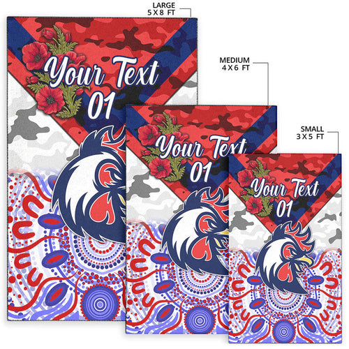 custom-personalised-sydney-roosters-anzac-2022-area-rug-indigenous-vibes-white