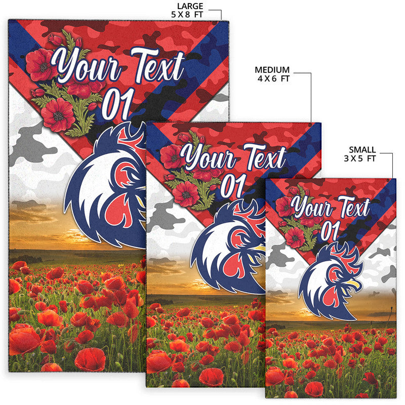 custom-personalised-sydney-roosters-anzac-2022-area-rug-poppy-flowers-vibes-white