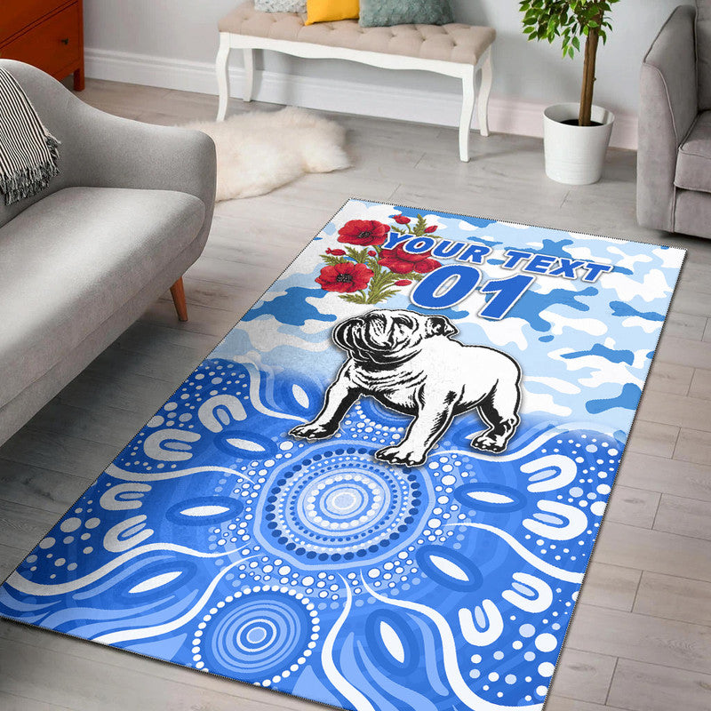 custom-personalised-canterbury-bankstown-bulldogs-anzac-2022-area-rug-indigenous-vibes-white