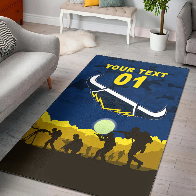 custom-personalised-north-queensland-cowboys-anzac-2022-area-rug-simple-style-blue