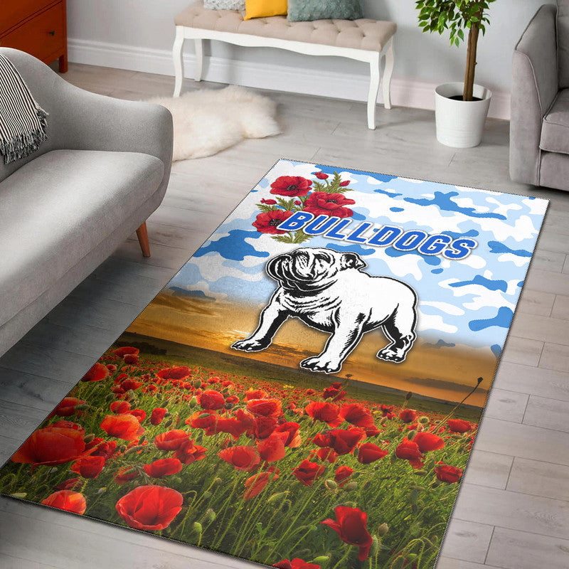 canterbury-bankstown-bulldogs-anzac-2022-area-rug-poppy-flowers-vibes-white