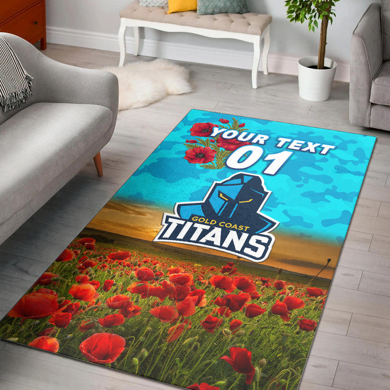 custom-personalised-gold-coast-titans-anzac-2022-area-rug-poppy-flowers-vibes