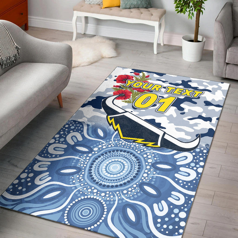 custom-personalised-north-queensland-cowboys-anzac-2022-area-rug-indigenous-vibes-white