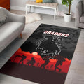 st-george-illawarra-dragons-anzac-2022-area-rug-simple-style-black