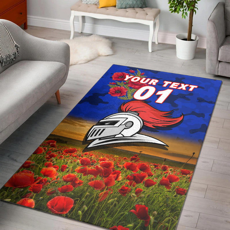 custom-personalised-newcastle-knights-anzac-2022-area-rug-poppy-flowers-vibes