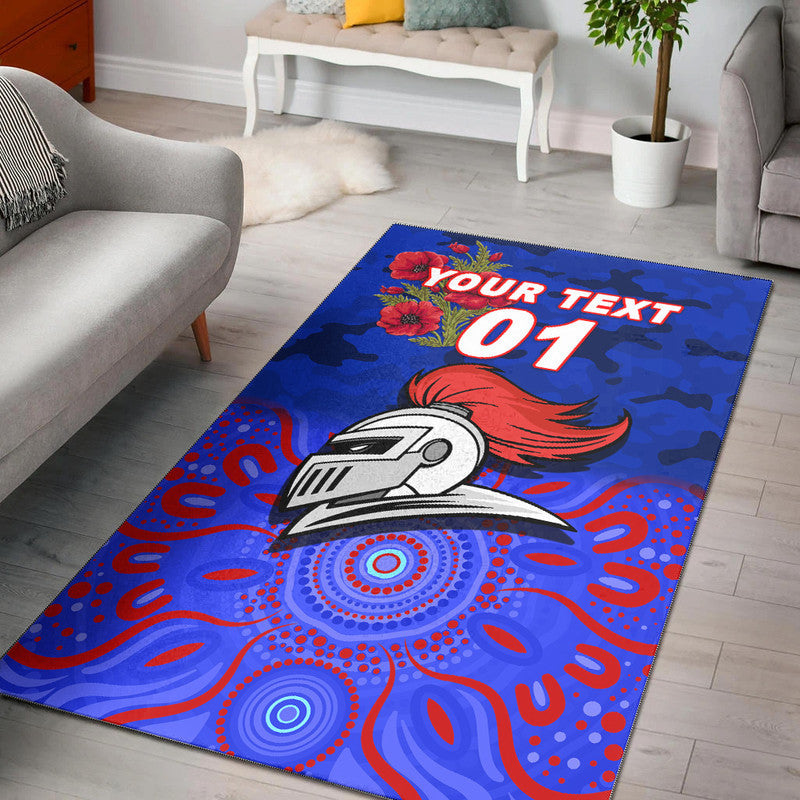 custom-personalised-newcastle-knights-anzac-2022-area-rug-indigenous-vibes