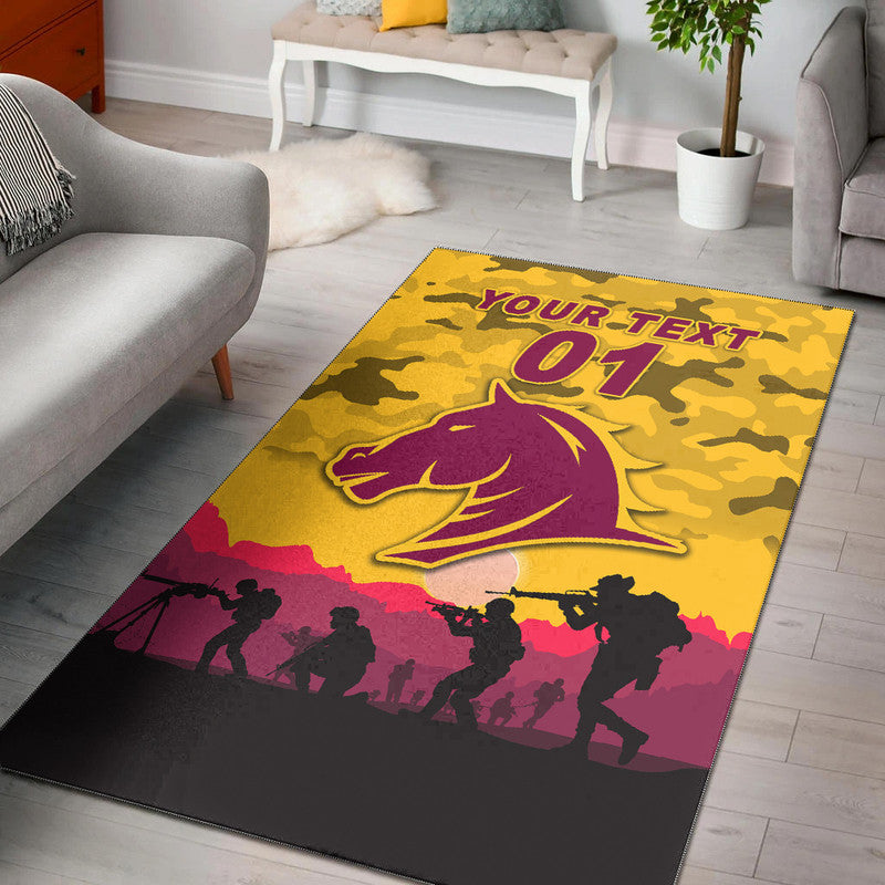 custom-personalised-brisbane-broncos-anzac-2022-area-rug-simple-style-gold