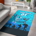 custom-personalised-cronulla-sutherland-sharks-anzac-2022-area-rug-simple-style-blue