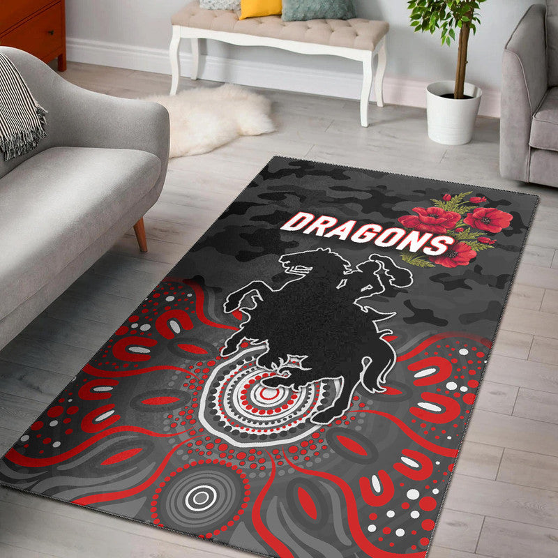 st-george-illawarra-dragons-anzac-2022-area-rug-indigenous-vibes-black