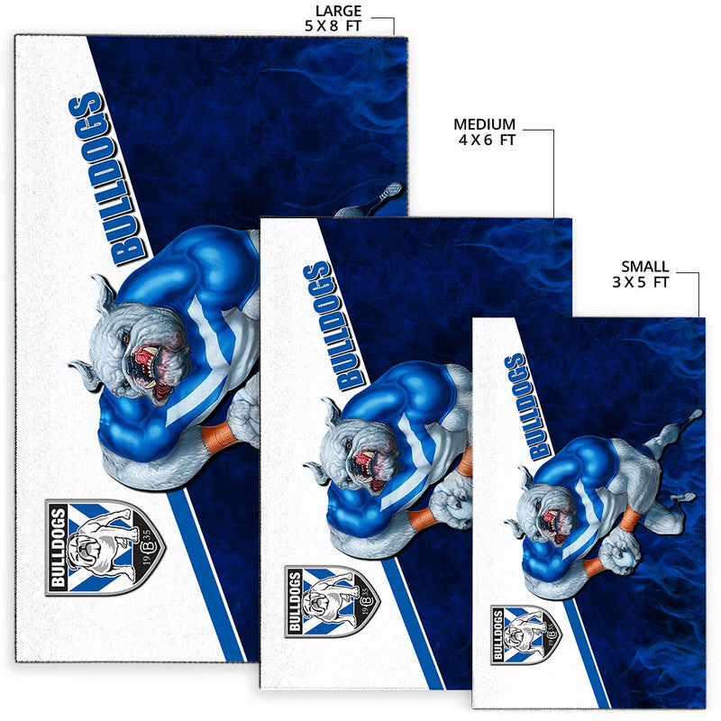 nrl-area-rug-bulldogs-fire-style