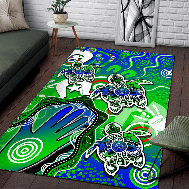 aboriginal-naidoc-turtle-area-rug-torres-strait-islander