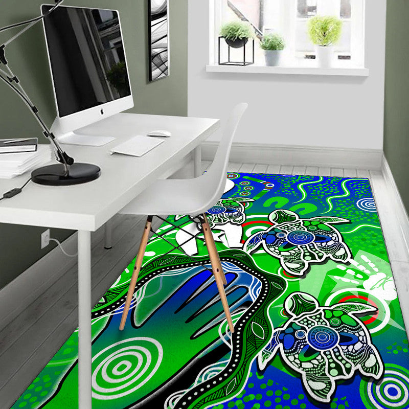 aboriginal-naidoc-turtle-area-rug-torres-strait-islander