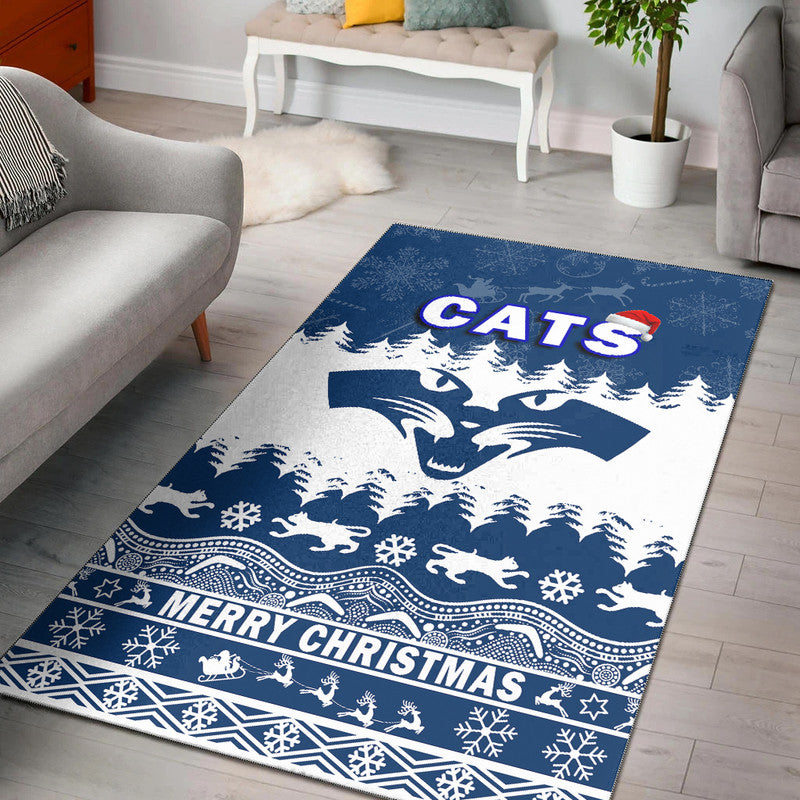 geelong-cats-unique-winter-season-area-rug-cats-merry-christmas