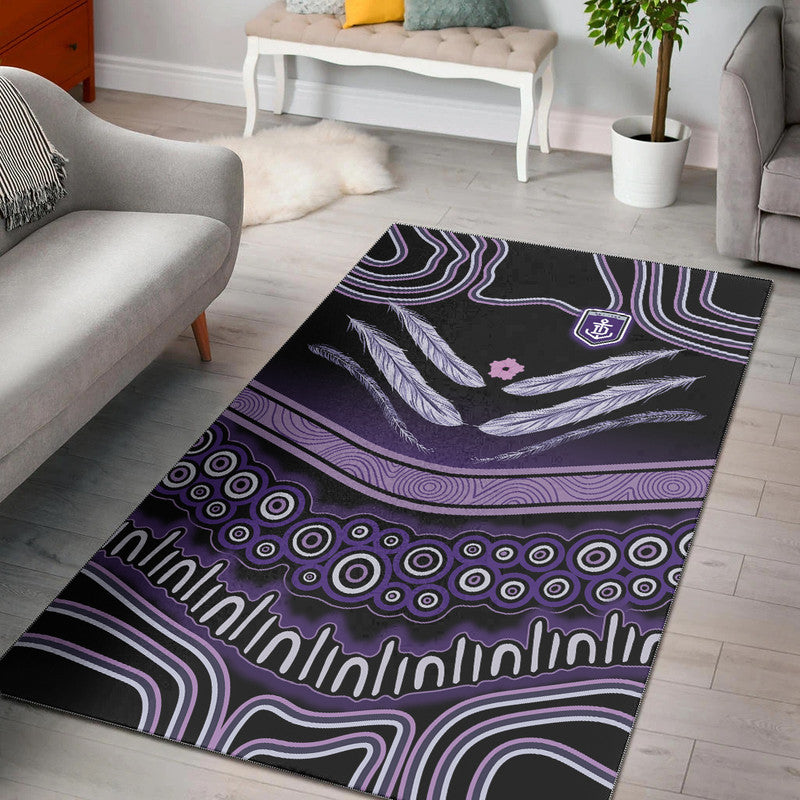 fremantle-dockers-area-rug-freo-indigenous-style-no1