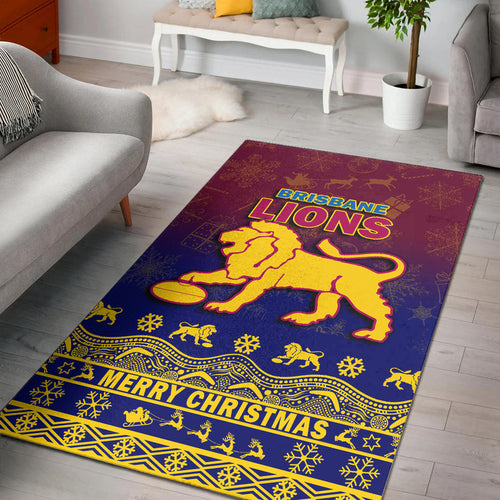 brisbane-unique-lions-winter-season-area-rug-lions-merry-christmas-no1