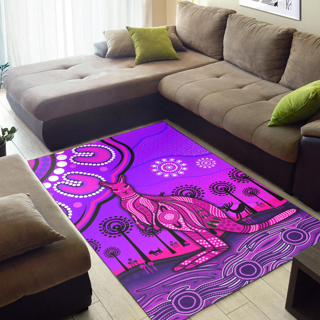 aboriginal-art-kangaroo-area-rug-indigenous-unique-vibes-purple
