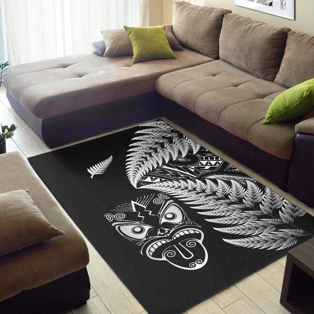 new-zealand-haka-rugby-maori-area-rug-silver-fern-vibes-black