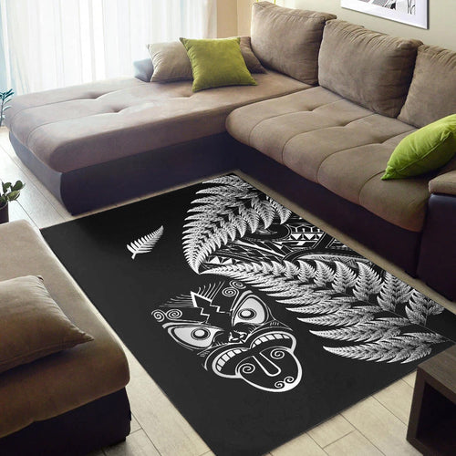 new-zealand-haka-rugby-maori-area-rug-silver-fern-vibes-black