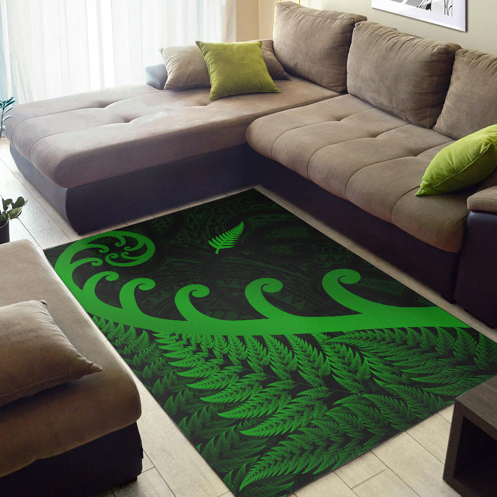 new-zealand-rugby-maori-area-rug-silver-fern-koru-vibes-green