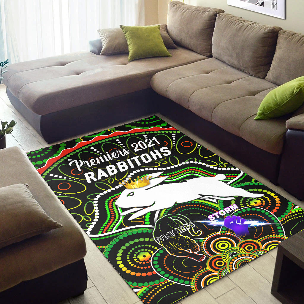south-sydney-rabbitohs-area-rug-2021-indigenous-premiers-the-king-black