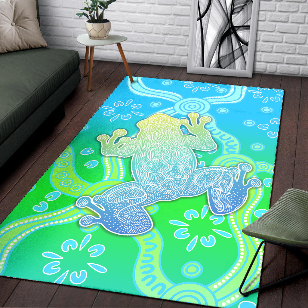 aboriginal-frog-area-rug-indigenous-simple-vibes