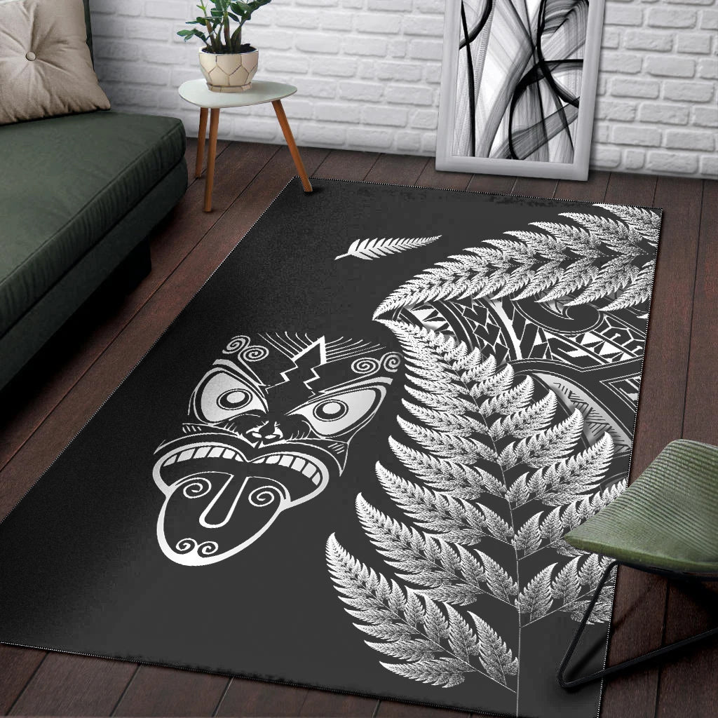 new-zealand-haka-rugby-maori-area-rug-silver-fern-vibes-black