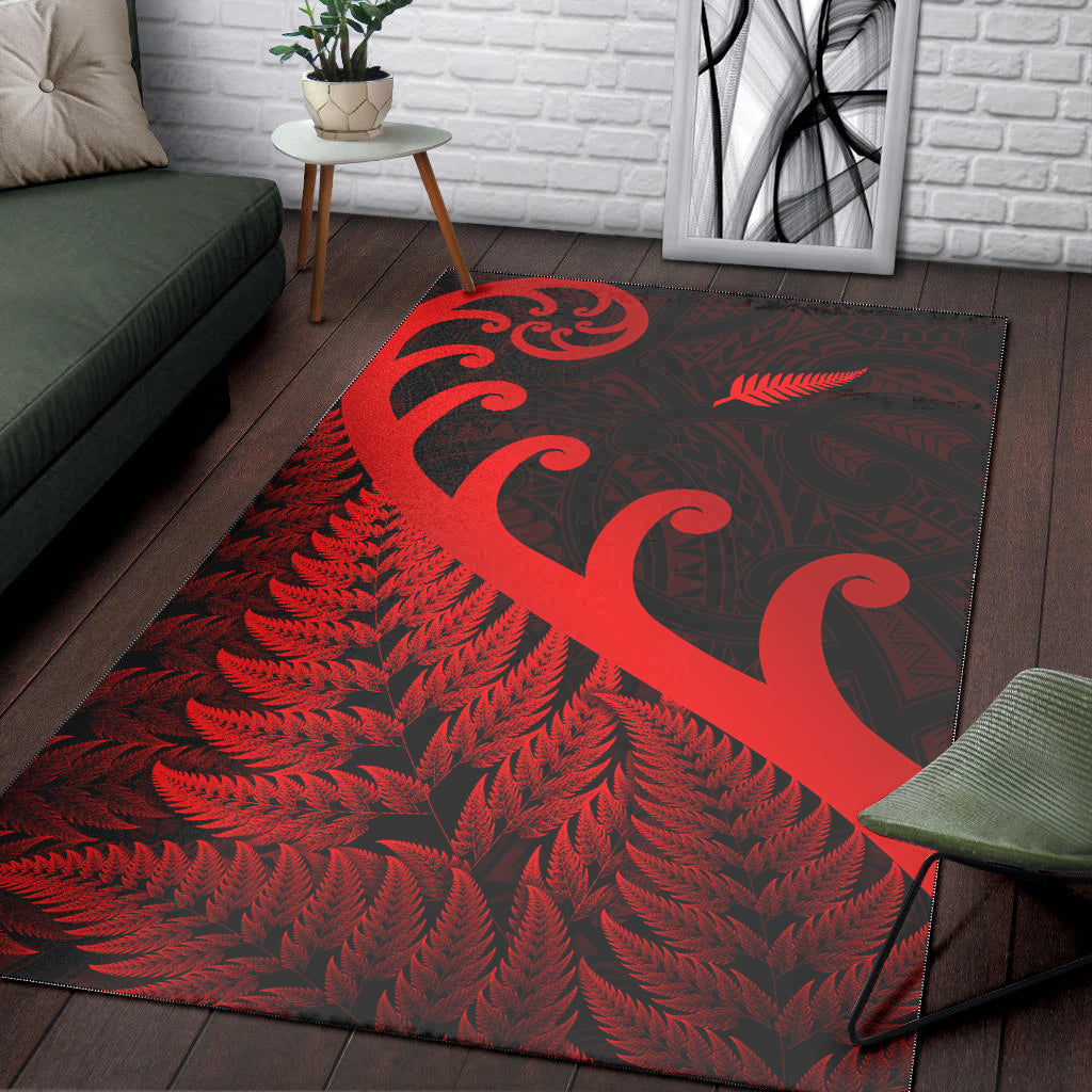 new-zealand-rugby-maori-area-rug-silver-fern-koru-vibes-red