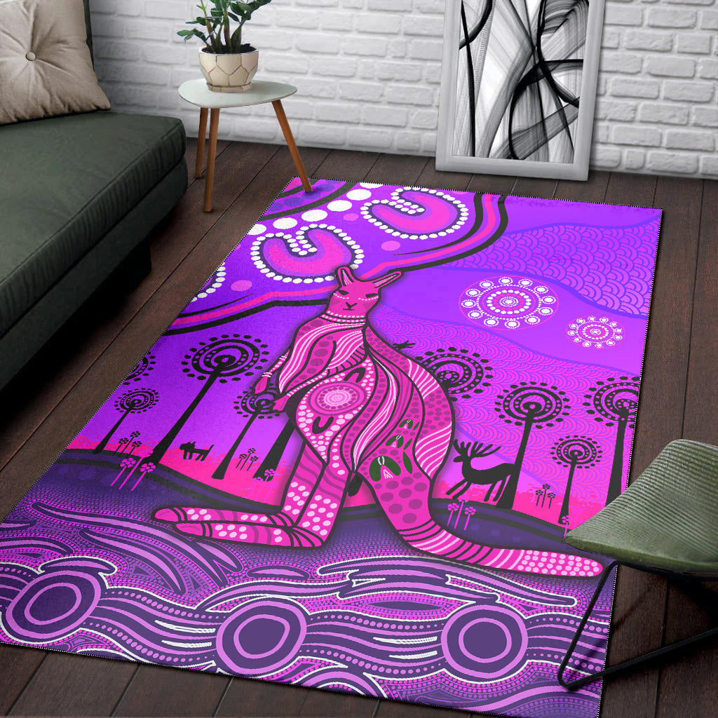 aboriginal-art-kangaroo-area-rug-indigenous-unique-vibes-purple
