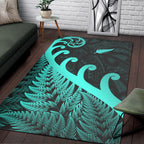 new-zealand-rugby-maori-area-rug-silver-fern-koru-vibes-turquoise