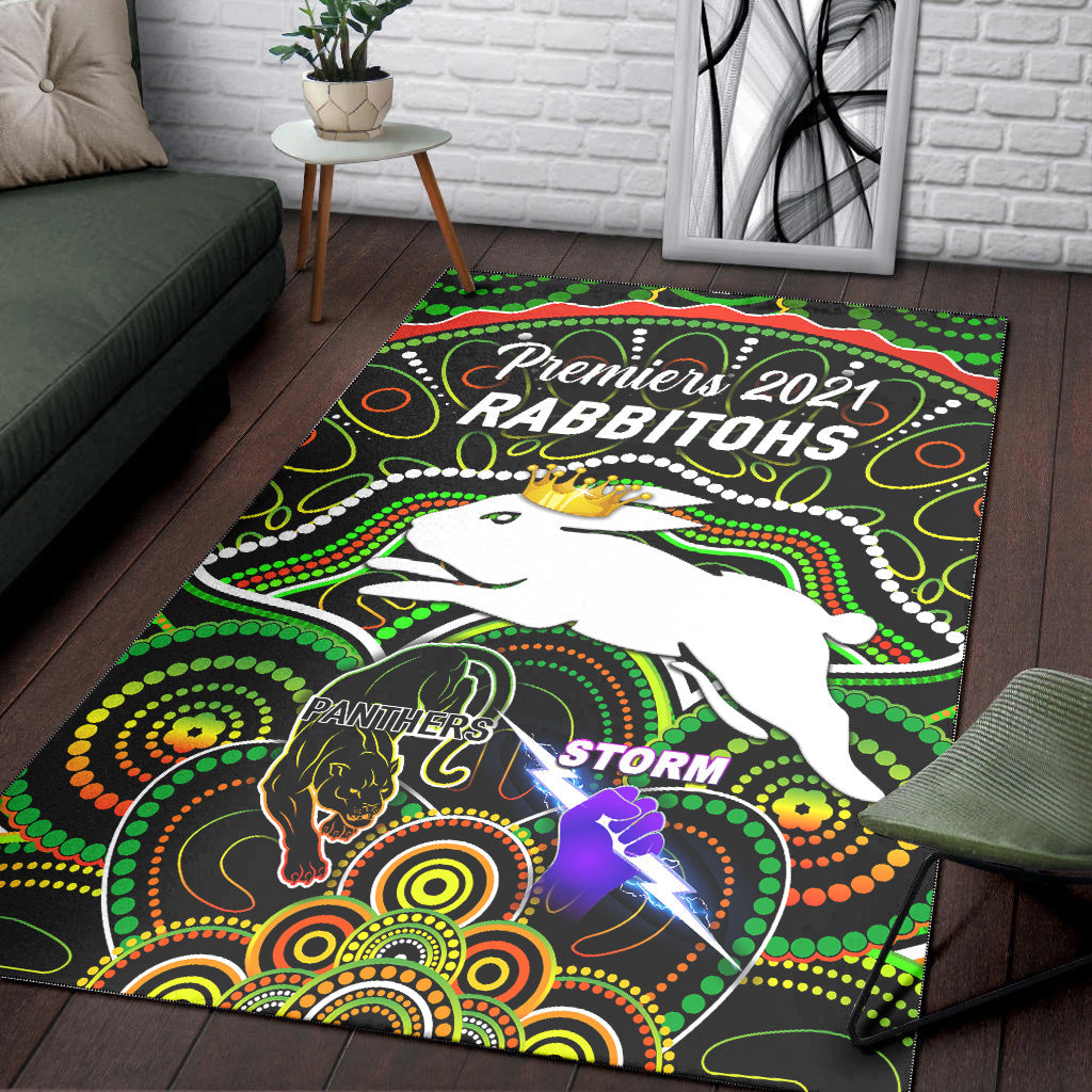 south-sydney-rabbitohs-area-rug-2021-indigenous-premiers-the-king-black