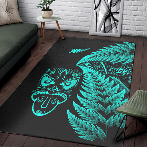 new-zealand-haka-rugby-maori-area-rug-silver-fern-vibes-turquoise