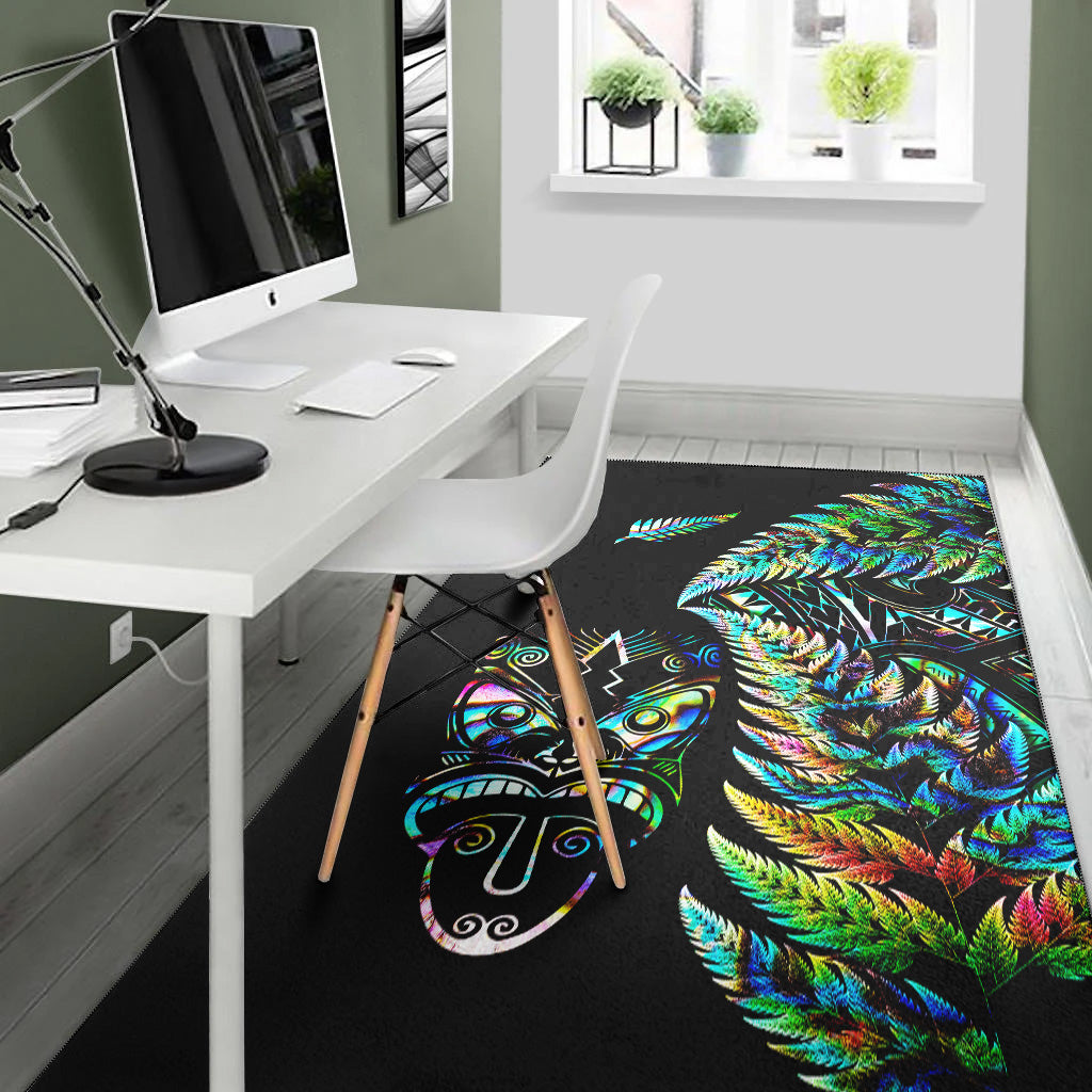 new-zealand-haka-rugby-maori-area-rug-silver-fern-vibes-paua-shell