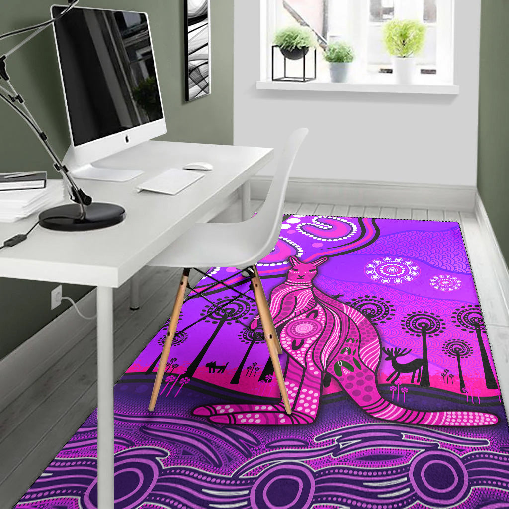 aboriginal-art-kangaroo-area-rug-indigenous-unique-vibes-purple