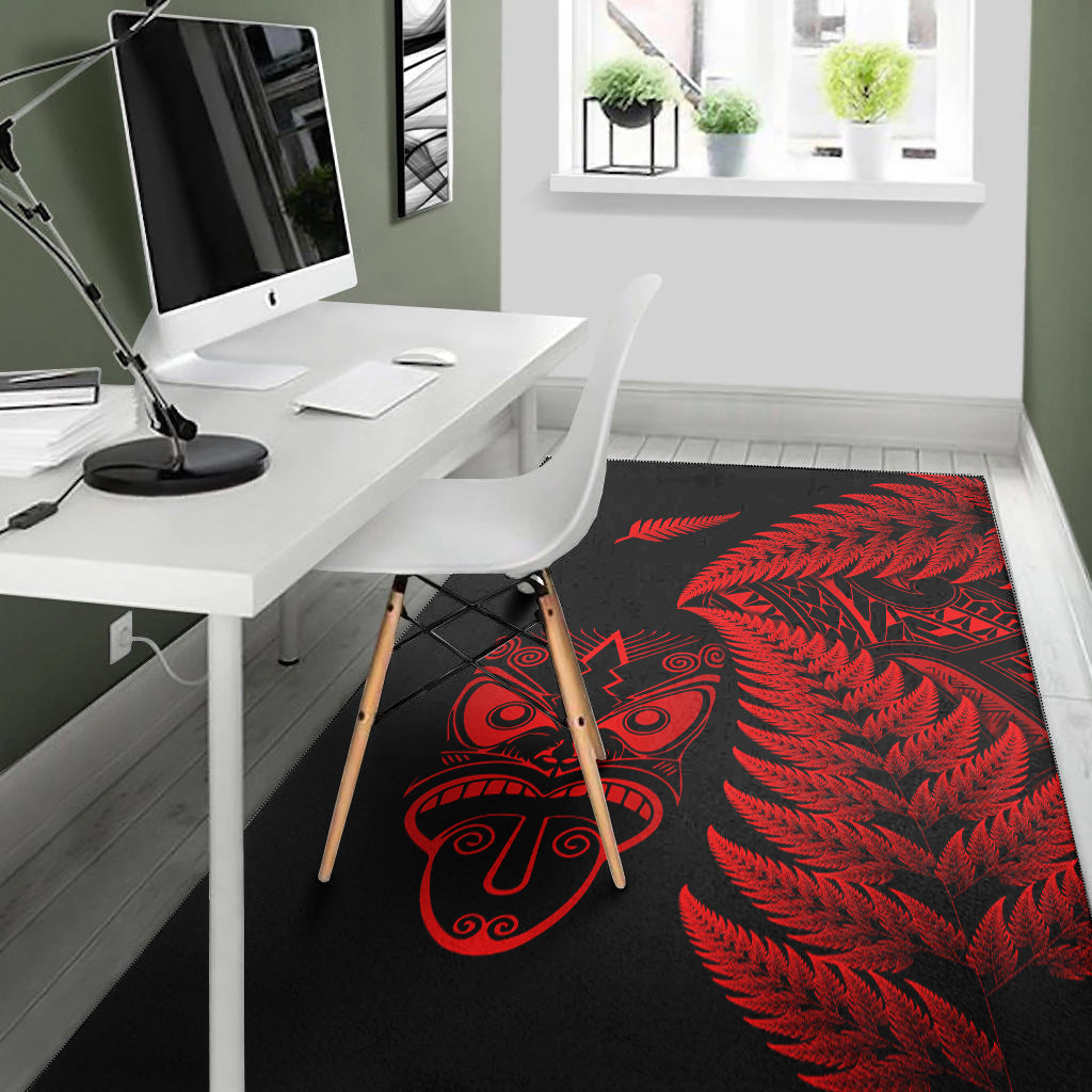 new-zealand-haka-rugby-maori-area-rug-silver-fern-vibes-red