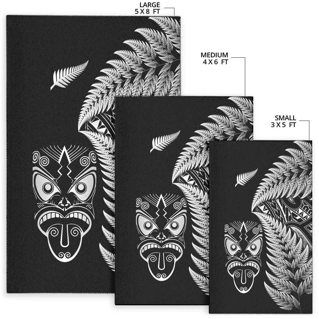 new-zealand-haka-rugby-maori-area-rug-silver-fern-vibes-black