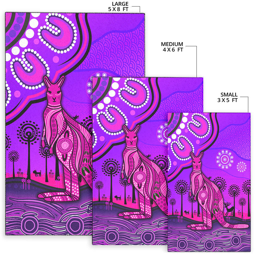 aboriginal-art-kangaroo-area-rug-indigenous-unique-vibes-purple