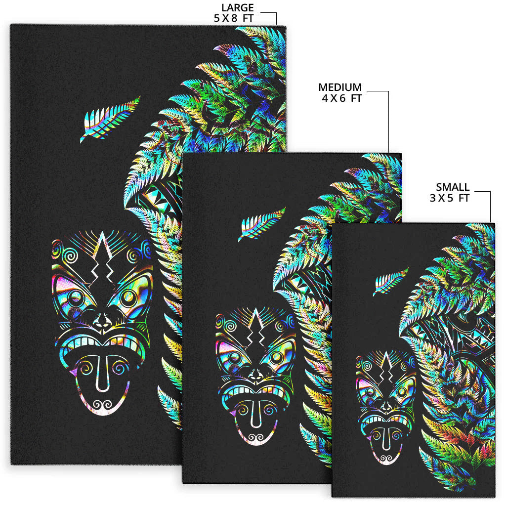 new-zealand-haka-rugby-maori-area-rug-silver-fern-vibes-paua-shell