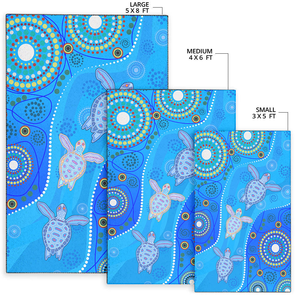 aboriginal-art-turtle-area-rug-indigenous-simple-vibes