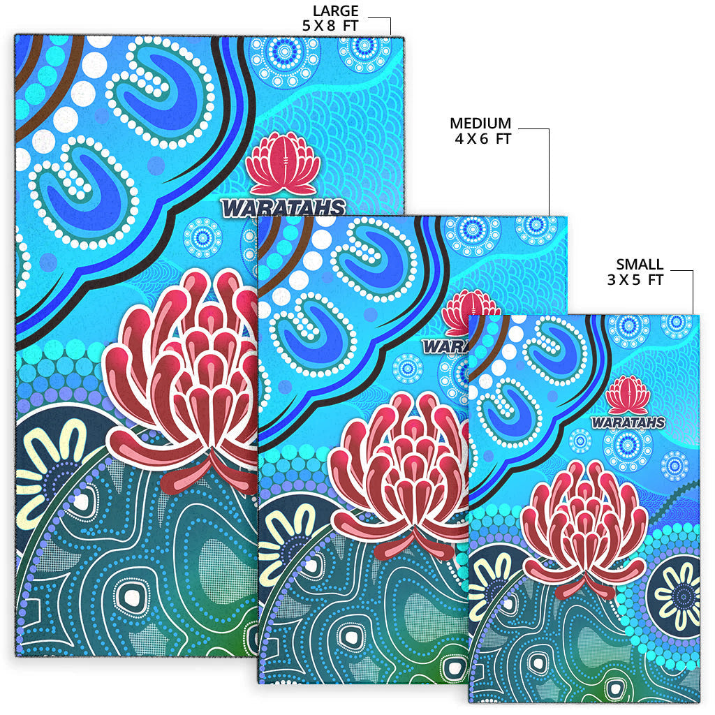 new-south-wales-waratahs-aboriginal-area-rug-indigenous-wave-vibes