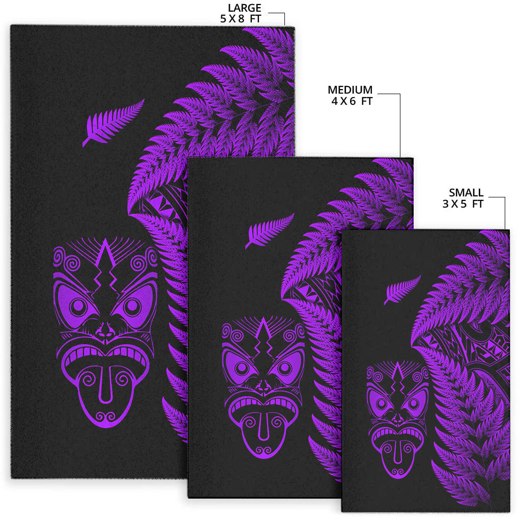 new-zealand-haka-rugby-maori-area-rug-silver-fern-vibes-purple