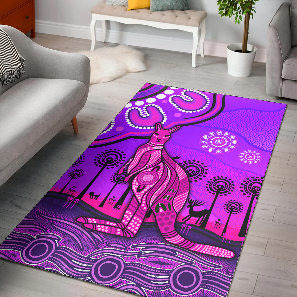 aboriginal-art-kangaroo-area-rug-indigenous-unique-vibes-purple