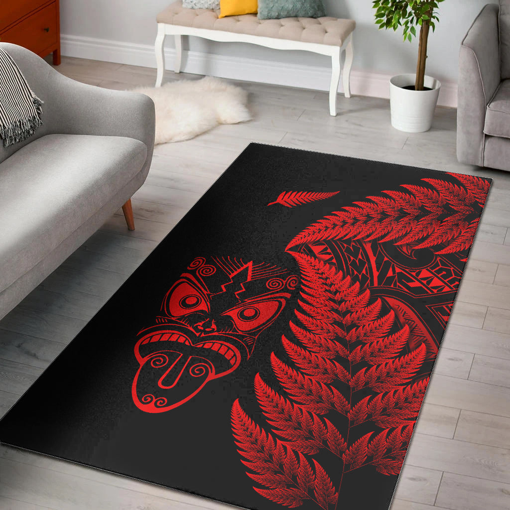 new-zealand-haka-rugby-maori-area-rug-silver-fern-vibes-red