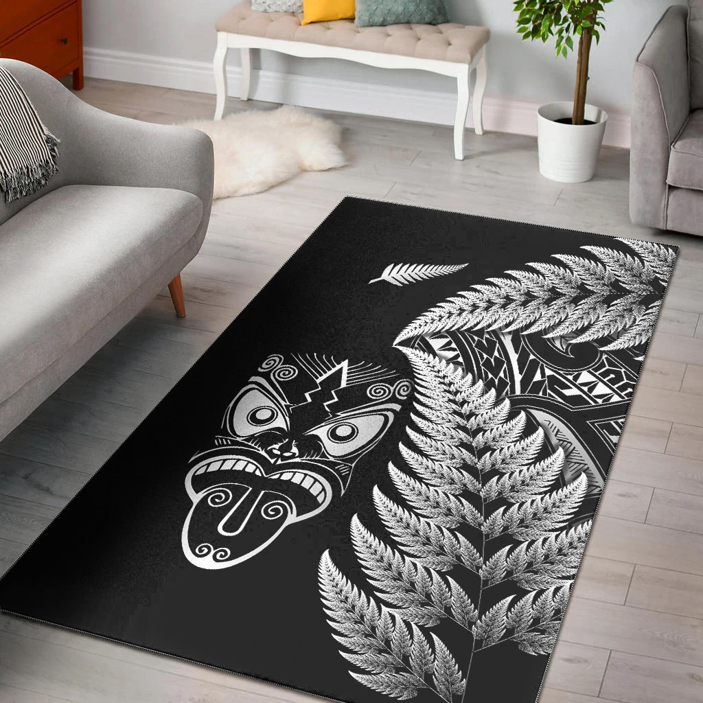 new-zealand-haka-rugby-maori-area-rug-silver-fern-vibes-black