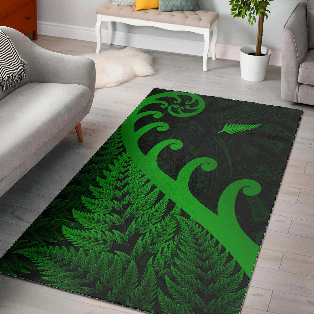 new-zealand-rugby-maori-area-rug-silver-fern-koru-vibes-green