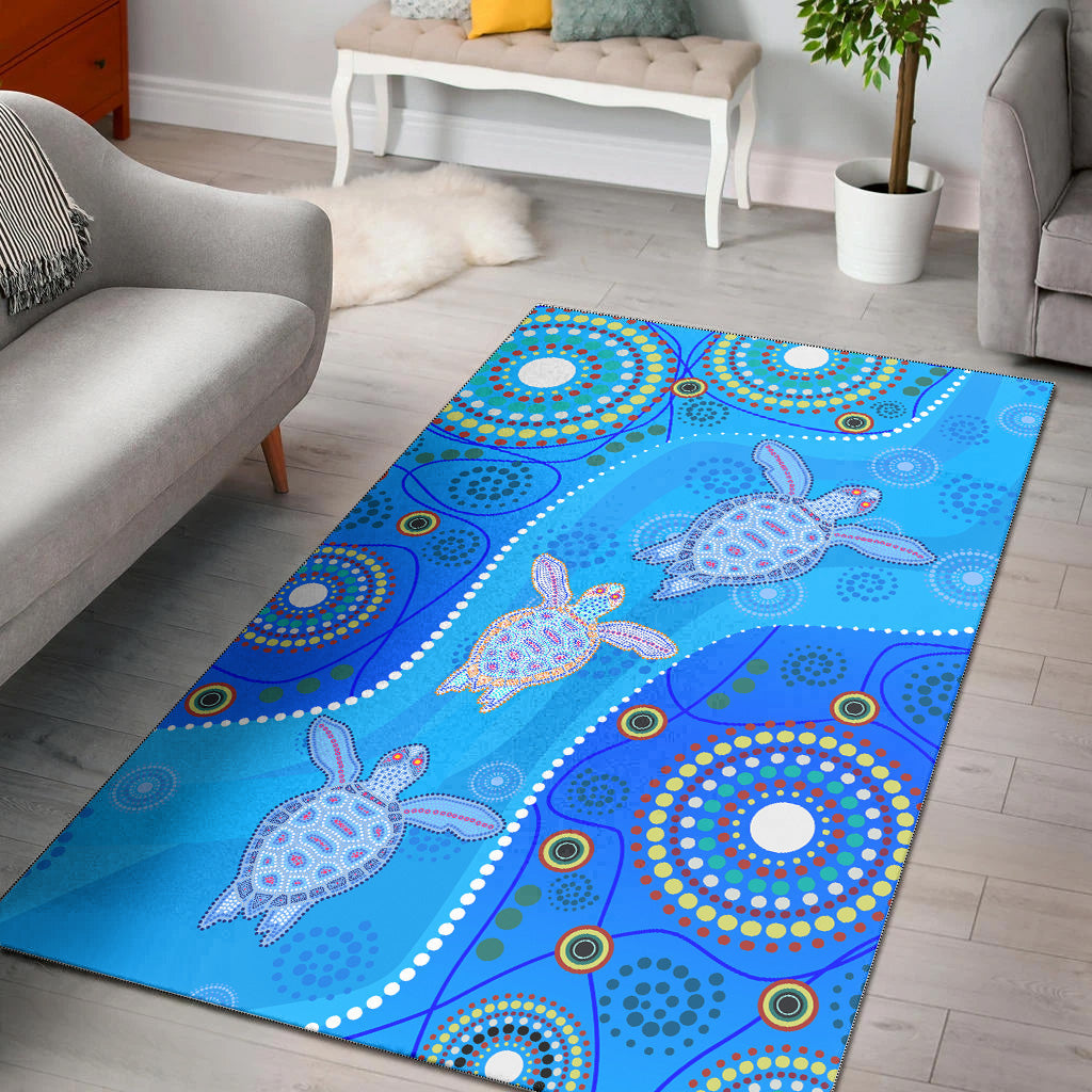 aboriginal-art-turtle-area-rug-indigenous-simple-vibes