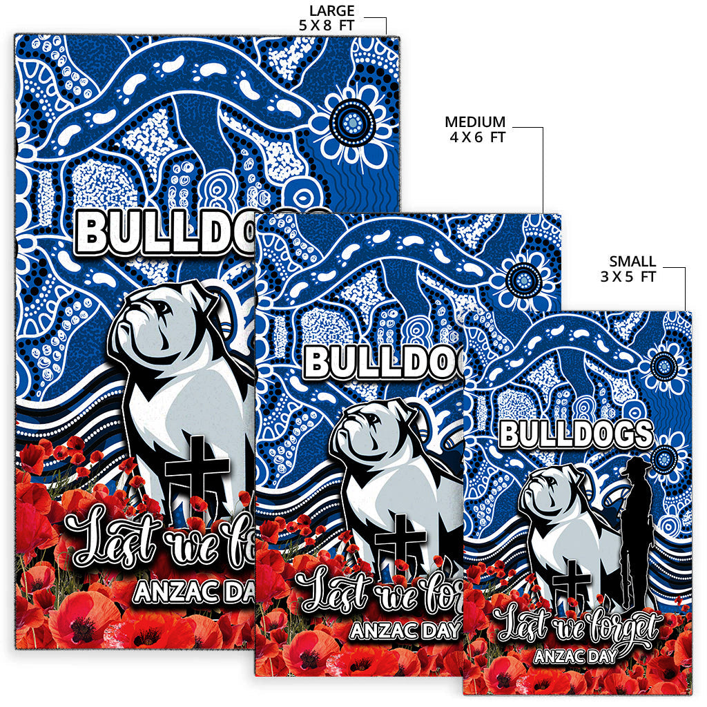 canterbury-bankstown-bulldogs-area-rug-anzac-day-poppy-flowers-with-aboriginal
