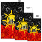 aboriginal-family-area-rug-flag-style